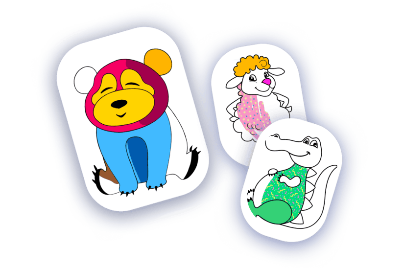 Promoción de dibujos para colorear